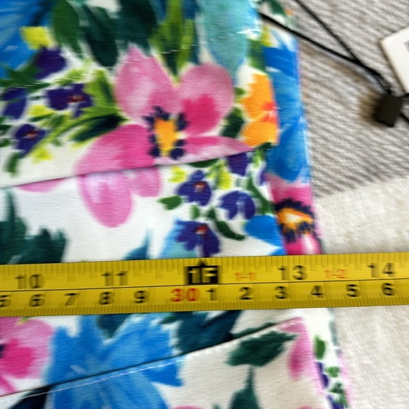 Zara Floral High Waisted Pants - Picture 10 of 11